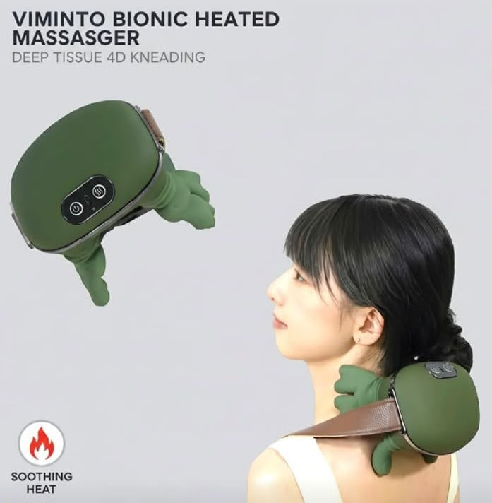 Long Rechargeable Kneading Neck  Shoulder Massager